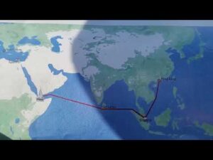 Tiempo de navegación de Hong Kong a España en barco