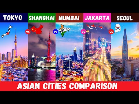 Comparación: Tokio vs Shanghái, ¿Cuál es la ciudad más grande?
